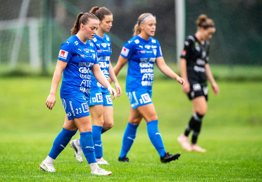 Kalmars Andrea Thorisson, Charléne Nowotny och Fanny