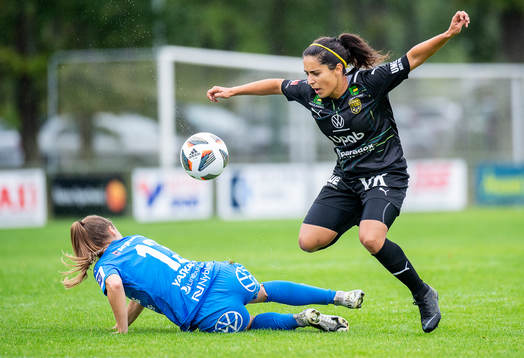 Kalmars Charléne Nowotny och Umeås Rosa Herreros Ossorio