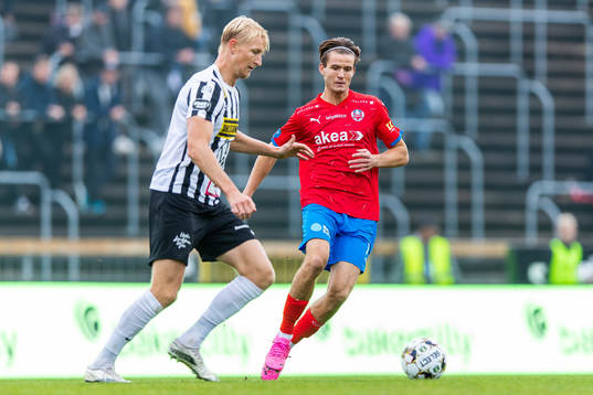 Landskronas Viktor Wihlstrand och Helsingborgs Wilhelm