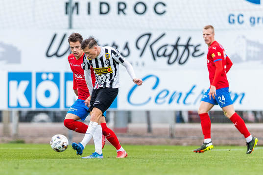 Landskronas Kevin Jensen och Helsingborgs Brandur