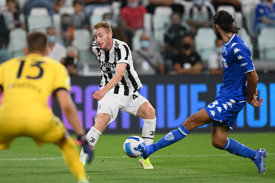Dejan Kulusevski of Juventus