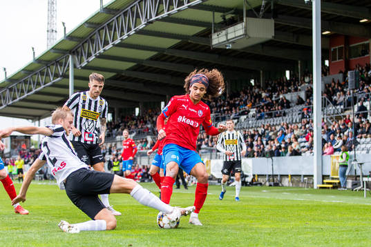 Landskronas Johan Rapp och Helsingborgs Adam Kaied