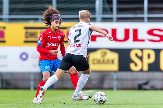 under fotbollsmatchen i Superettan mellan Helsingborg och