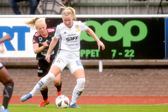 Lidköpings Molly Johansson och Sundsvalls Amanda Hagelberg