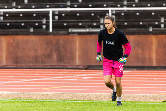 Djurgårdens målvakt Kelsey Daugherty