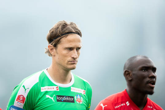 Landskronas målvakt Amr Kaddoura