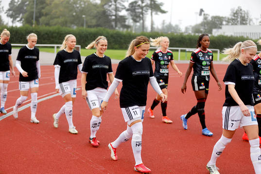 Sundsvalls Julia Melin Bhy och Emelie Dahlin