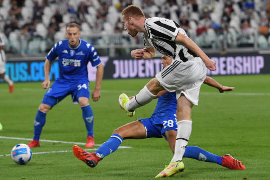 Dejan Kulusevski of Juventus