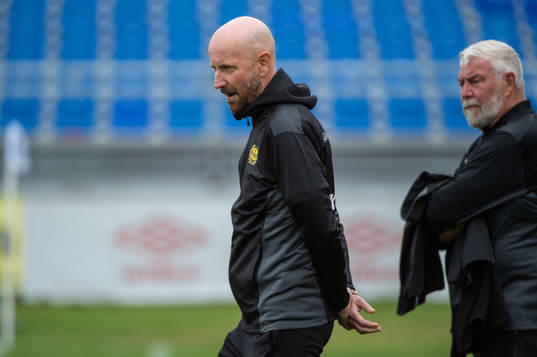 Mjällbys assisterande tränare Stefan Ekstrand