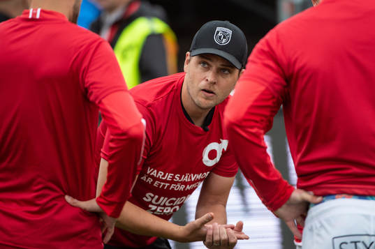 Degerfors tränare Andreas Holmberg