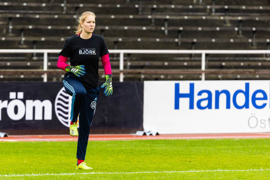Djurgårdens målvakt Elvira Björklund