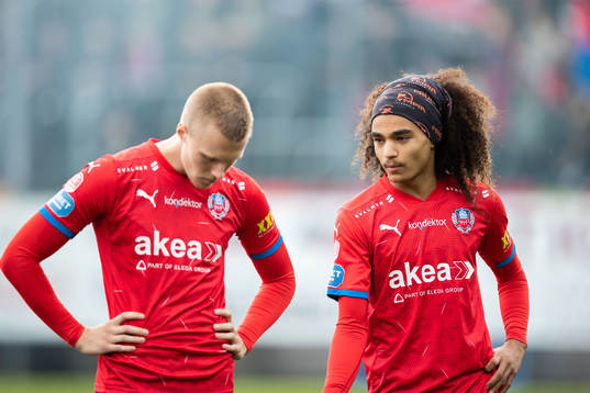 Helsingborgs Emil Hellman och Adam Kaied