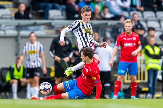 Landskronas Filip Olsson och Helsingborgs Brandur