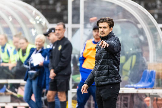 Djurgårdens tränare Magnus Pålsson