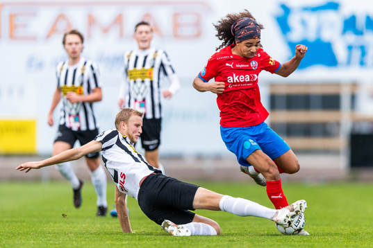 Landskronas Johan Rapp och Helsingborgs Adam Kaied