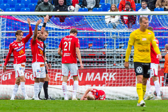 Degerfors Gustav Granath, Sean Sabetkar och Adam Carlén