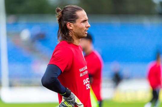 Degerfors målvakt Alfie Malik Whiteman