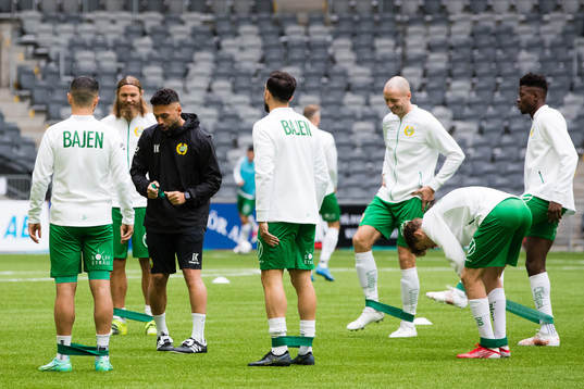 Hammarbys värmer upp