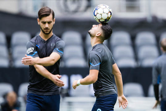 Malmö FFs Adi Nalic och Antonio Colak