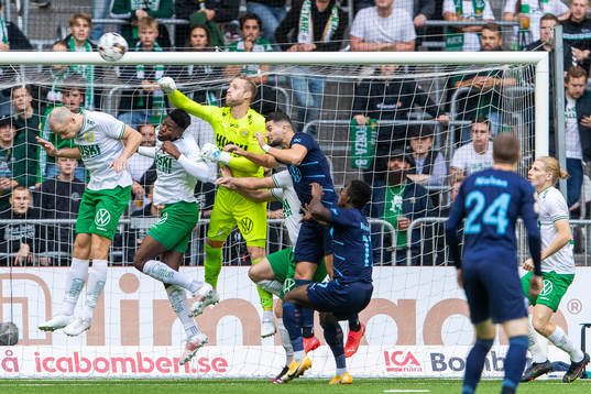 Hammarbys målvakt David Ousted