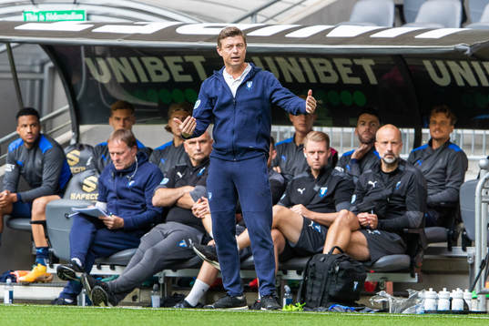 Malmö FFs huvudtränare Jon Dahl Tomasson
