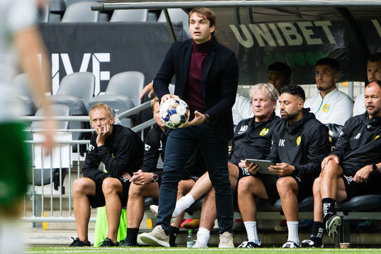 Hammarbys tränare Milos Milojevic