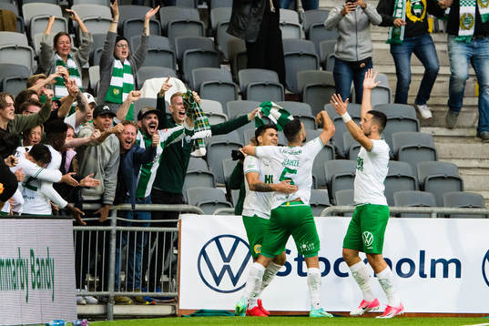 Bläddra bland fler bilder av Fotboll, Allsvenskan, Hammarby - Malmö FF