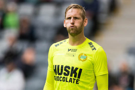 Hammarbys målvakt David Ousted