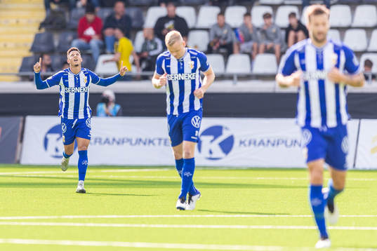 IFK Göteborgs Tobias Sana jublar