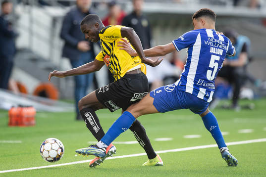Häckens Godswill Ekpolo  och IFK Göteborgs Alexander