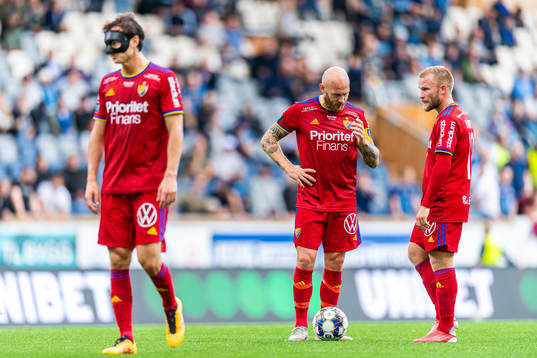 Djurgårdens Hjalmar Ekdal, Magnus Eriksson och Nicklas