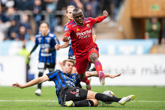 Sirius Marcus Mathisen och Djurgårdens Edward Chilufya