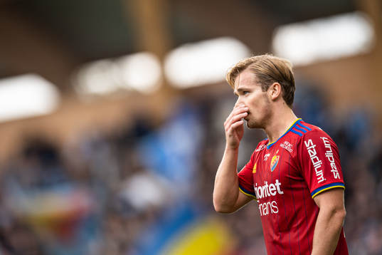 Djurgårdens Hampus Finndell deppar