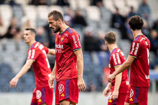 Djurgårdens Emir Kujovic deppar