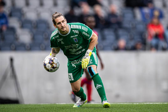 Sirius målvakt David Mitov Nilsson