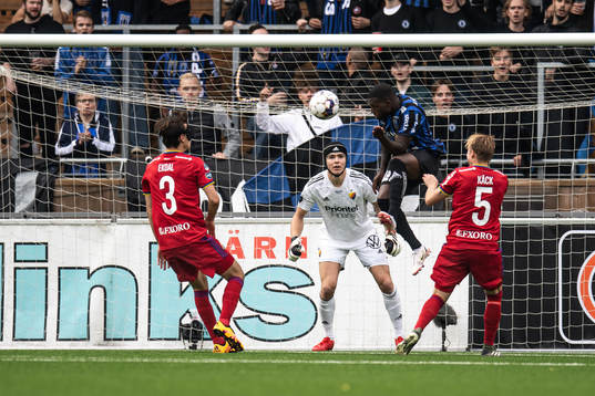 Djurgårdens målvakt Jacob Widell Zetterström