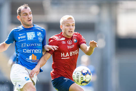 Norrbys Nikola Tkalcic och Örgrytes Hampus Dahlqvist