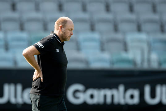 Örgrytes tränare Dane Ivarsson deppar