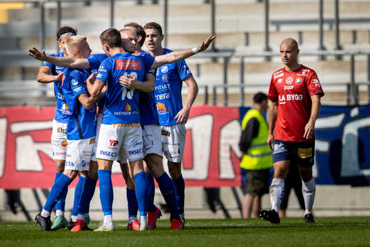 Norrbys Johan Brannefalk jublar