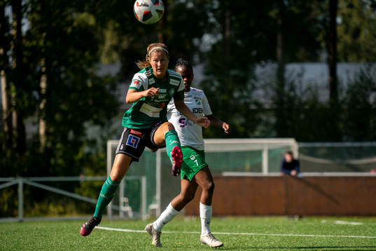 Mallbackens Sarah Bergman och Moröns Hildah Magaia