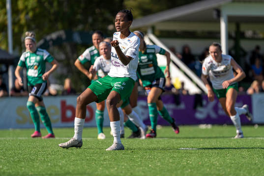 Moröns Hildah Magaia gör 1-1