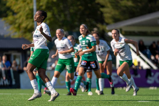 Moröns Hildah Magaia gör 1-1