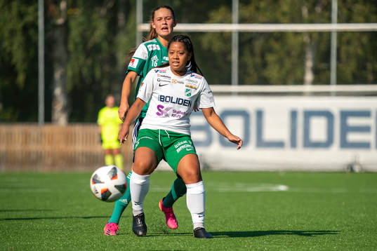 Moröns Carla Portillo och Mallbackens  Svea Rehnberg