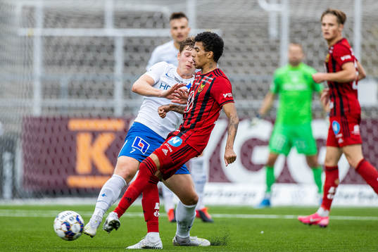 IFK Norrköpings Alexander Fransson och Östersunds Jerell