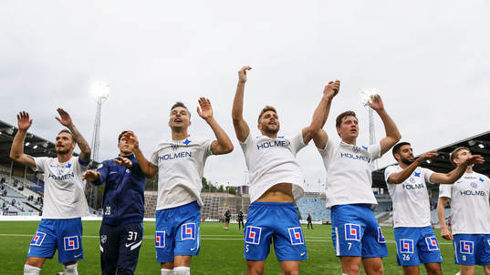 IFK Norrköpings spelare med Linus Wahlqvist, Julius