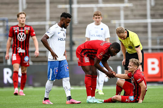 Östersunds Henrik Bellman deppar