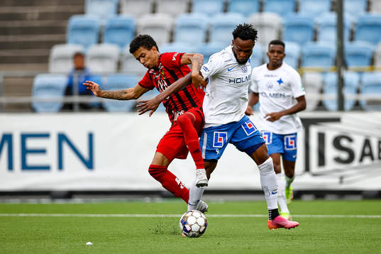 Östersunds Jerell Sellars och IFK Norrköpings Samuel
