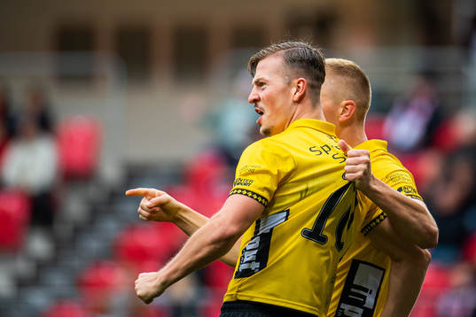 Elfsborgs Simon Olsson jublar