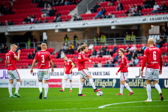 Kalmars spelare deppar