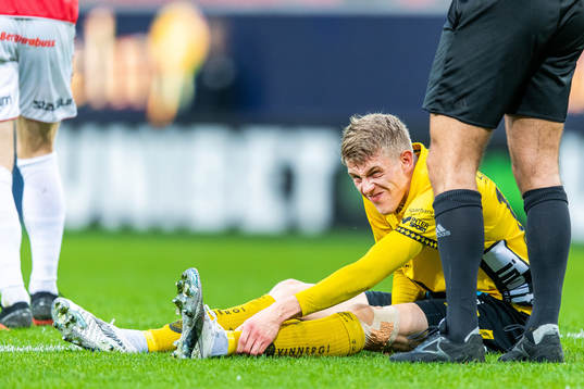 Elfsborgs Alexander Bernhadsson har ont